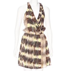 Parker 100% Silk Sleeveless Mini Dress Size Small